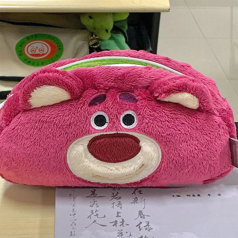 Pencil Case Double Sided High Capacity Cute Pen Bag