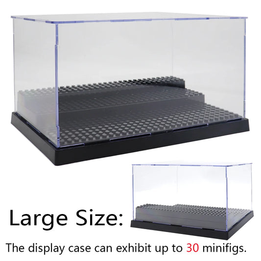 Large Size Display Case Dust Proof Showcase Storage Cabinet for Building Blocks Figures Stand