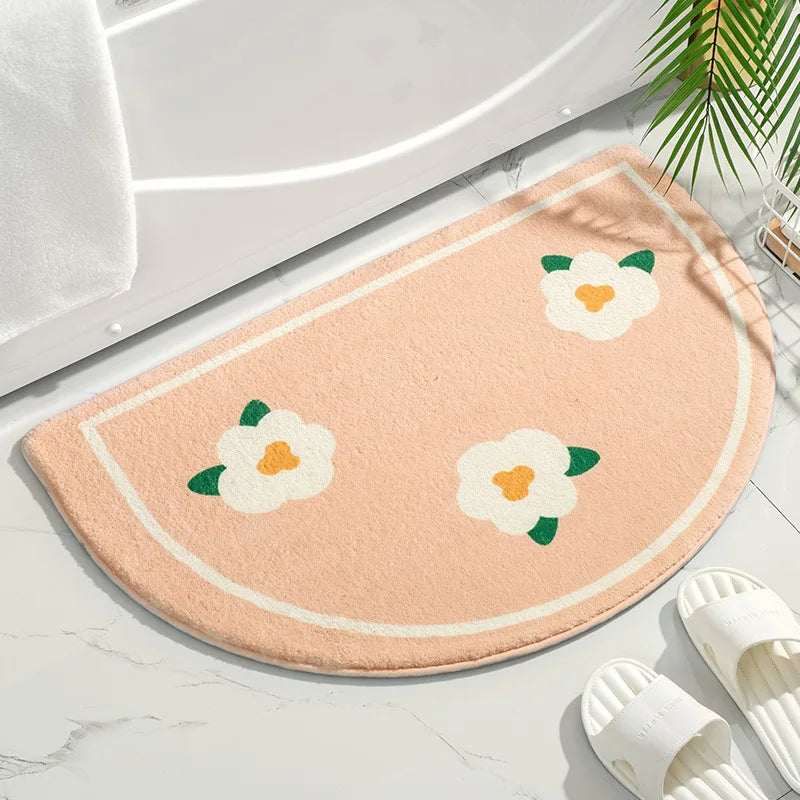 Soft Floor Mats Rugs Home Carpet Bedroom Toilet Bathroom Door Non-Slip Foot Pad