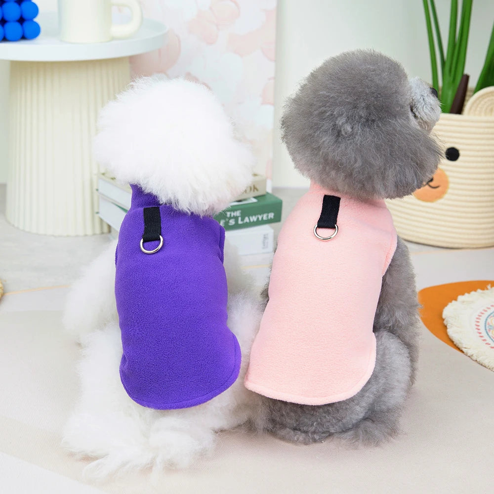 Soft Dog Clothes Vest Warm Puppy Dogs Vest Pet Winter Clothing Jacket Coat