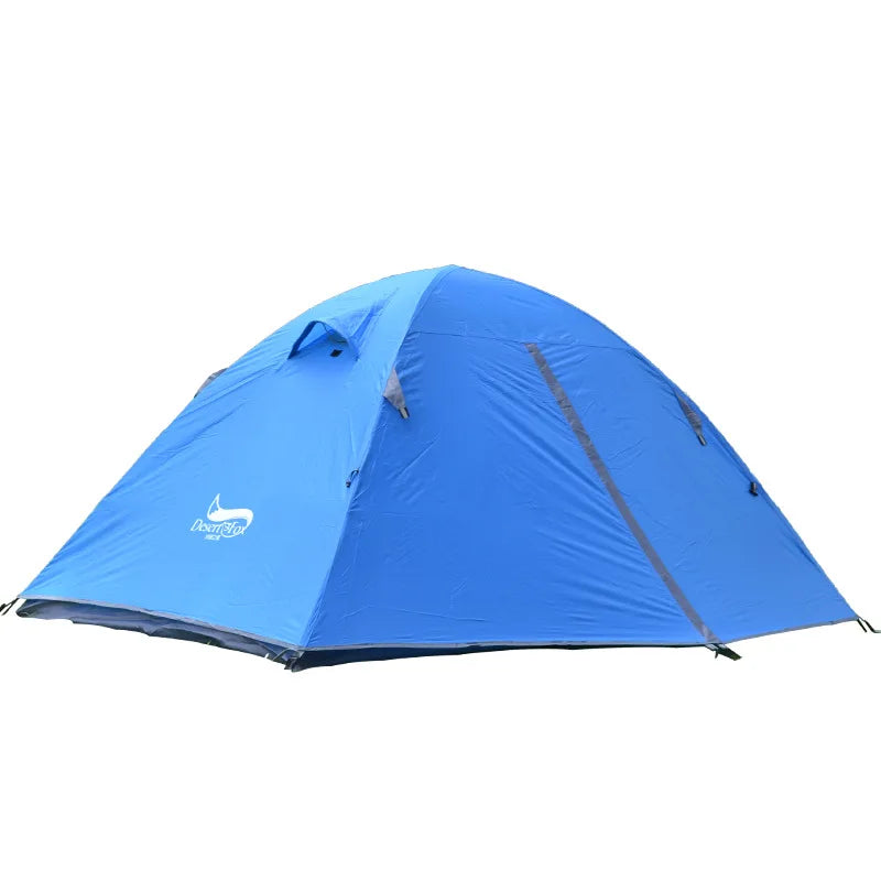 Outdoor Tent Double Camping Rain and Sun Protection Multi-person Tent