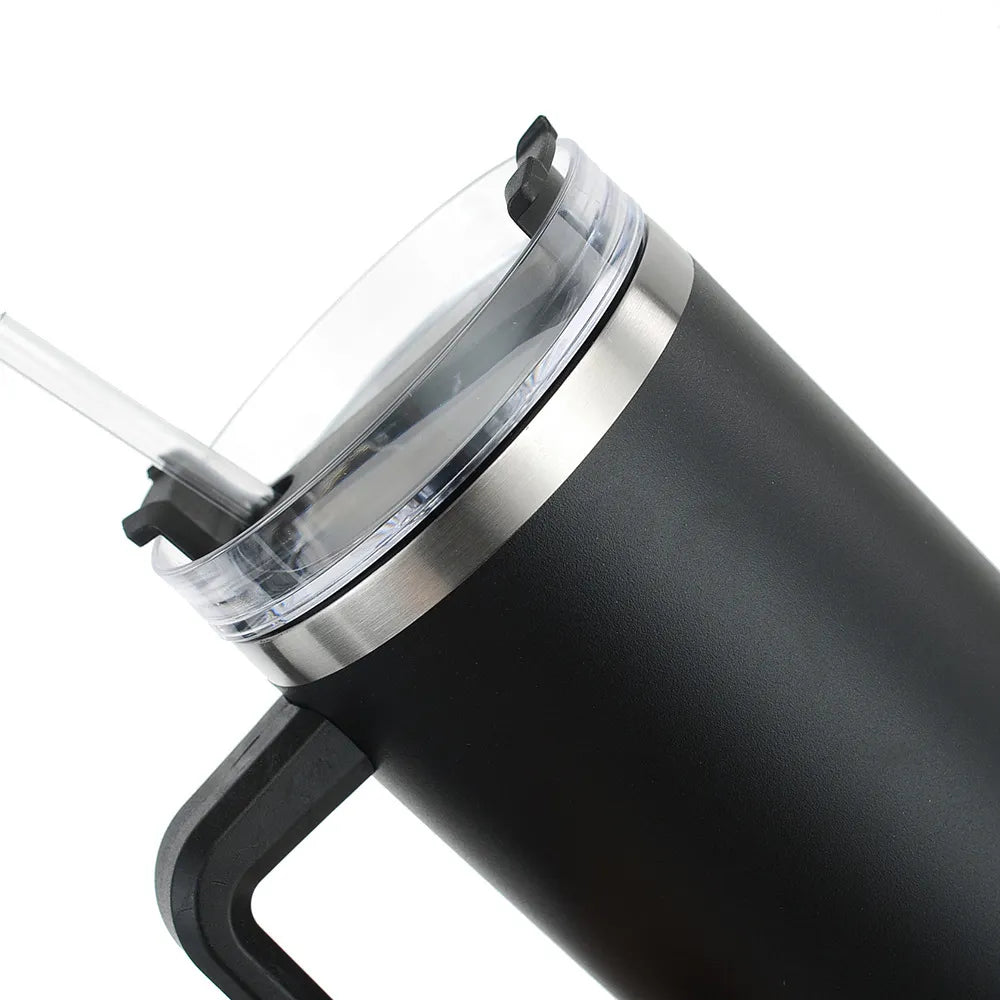 6pack 40oz Stainless Steel Double Wall Keep Cold For A Long Time With Handle Tumbler