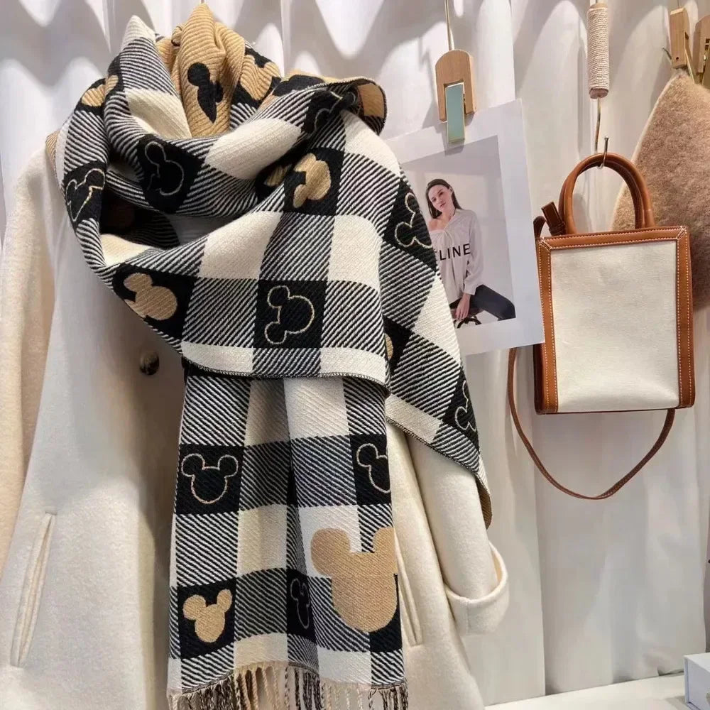 Cute Cashmere Scarf Fashion Winter Warm Soft Scarf