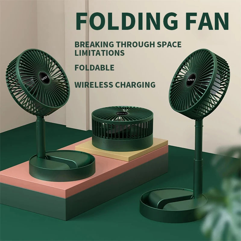 Mini Adjustable Mini Fan Small Cooling Handy Desk Home Office