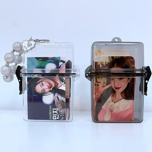 Card Storage Box Picture Frame Kpop Picture Holder