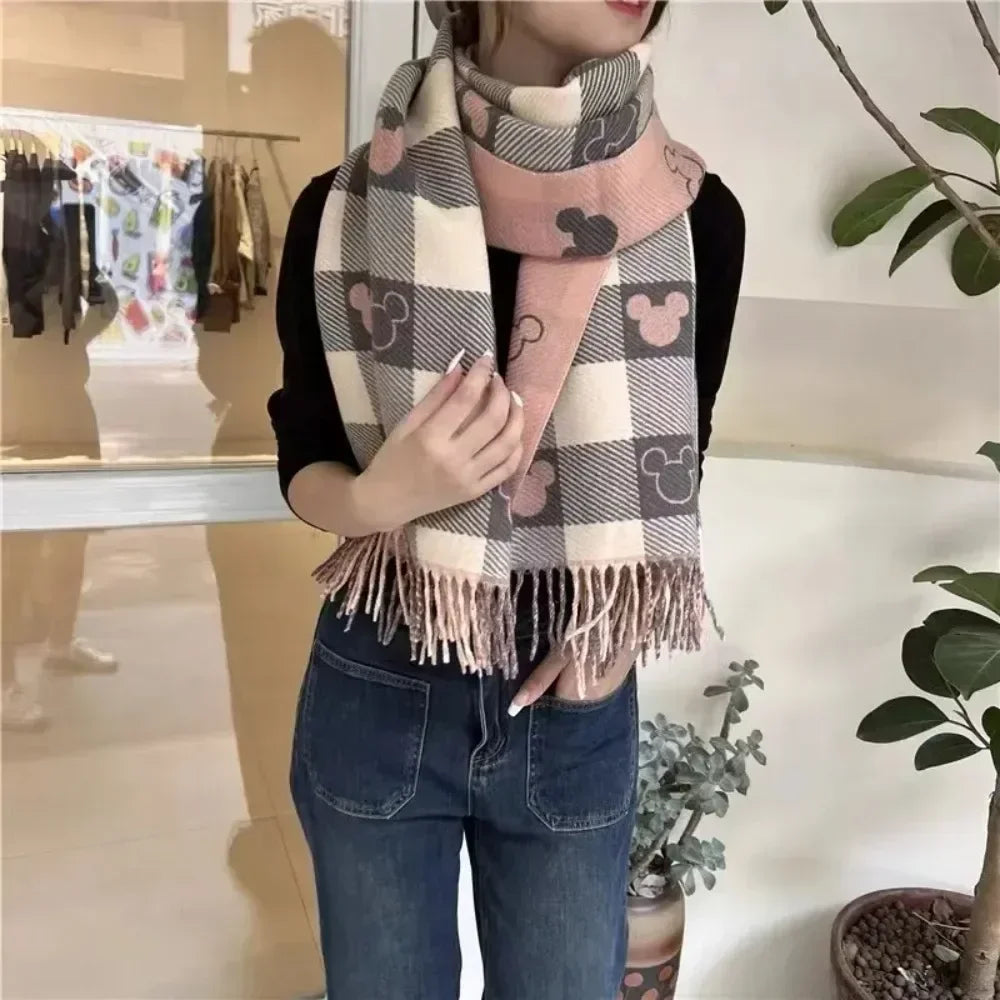 Cute Cashmere Scarf Fashion Winter Warm Soft Scarf