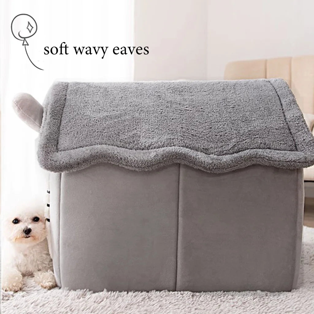 Cat /Dog bed Foldable Pet Sleepping Bed removable and washable cat house