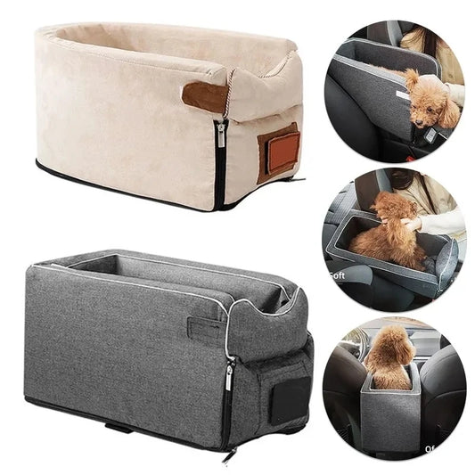 Dog Car Seat Bed Portable Dog Carrier for Small Dogs and Cats Safety Travel Bag Accessories