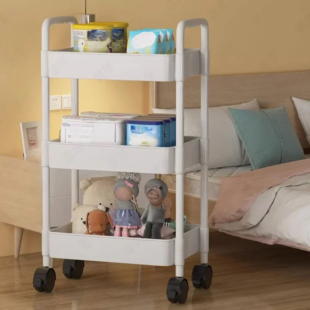 Kitchen Organizers And Storage Rack Household Cart With Wheels