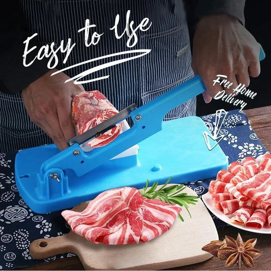 Kitchen Tool Meat Slicing Machine Portable Table Slicers Adjustable Manual Fruit Vegetable Grater