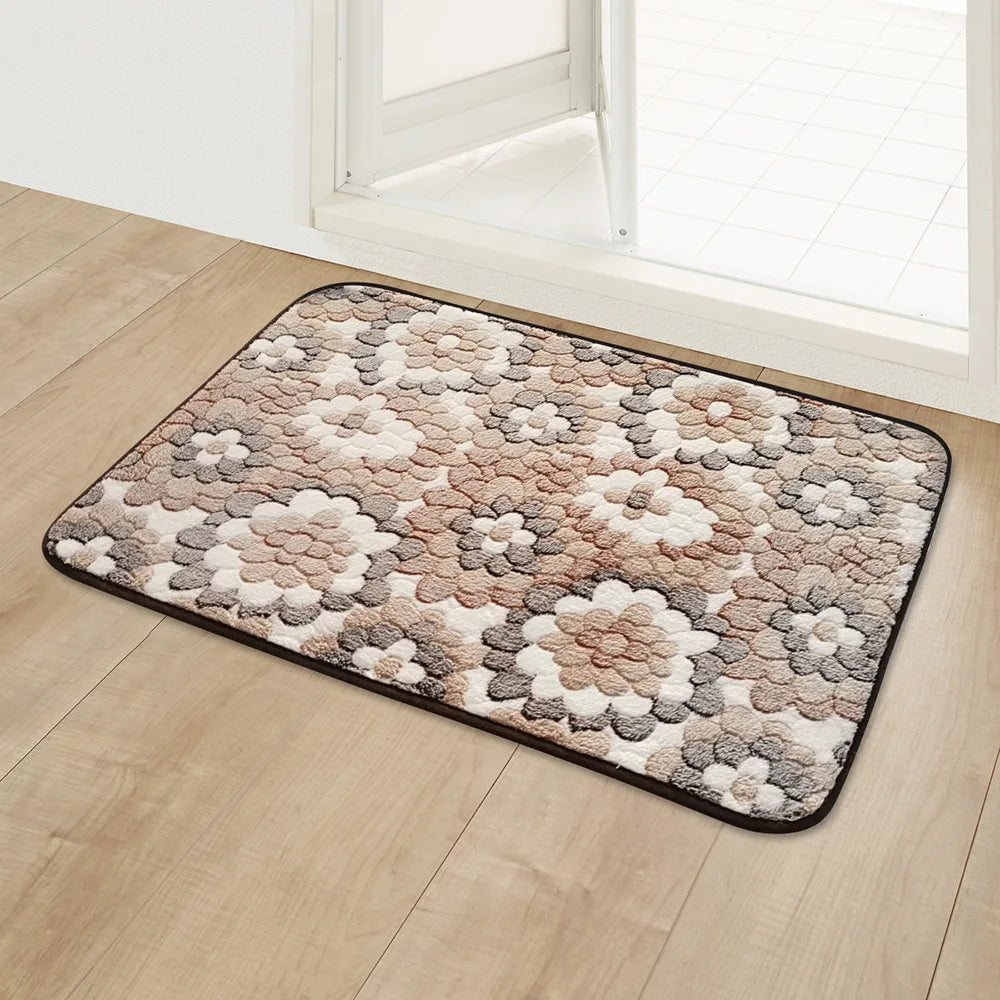 Bedroom Floor Mat Home Entrance Doormat Kitchen Bathroom Carpet Bath Shower Rug