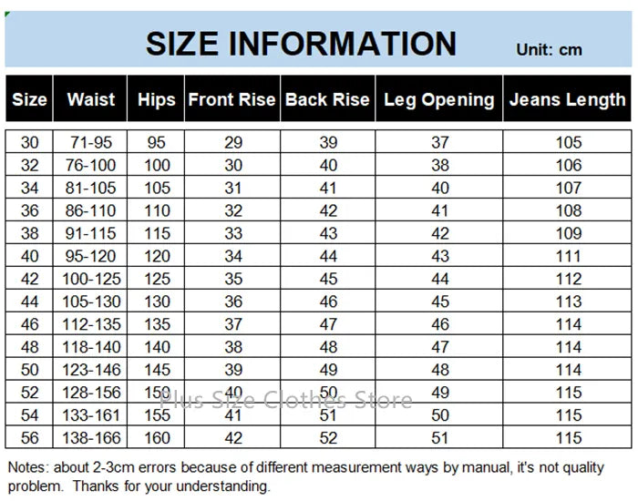 Men Black Oversized Denim Trousers 180KG Loose Thick Plus Size Straight Jean Pants