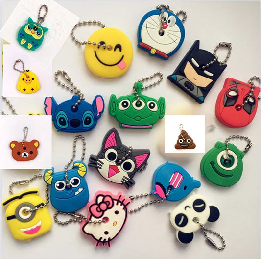 1PCS Fashion Cartoon Keychain Silicone Animal Key Cover Key Control Dust CapJSK StudioJSK Studio114:200006151#11PCS Fashion Cartoon Keychain Silicone Animal Key Cover Key Control Dust Capanimal key coverkey cover1key chain cover