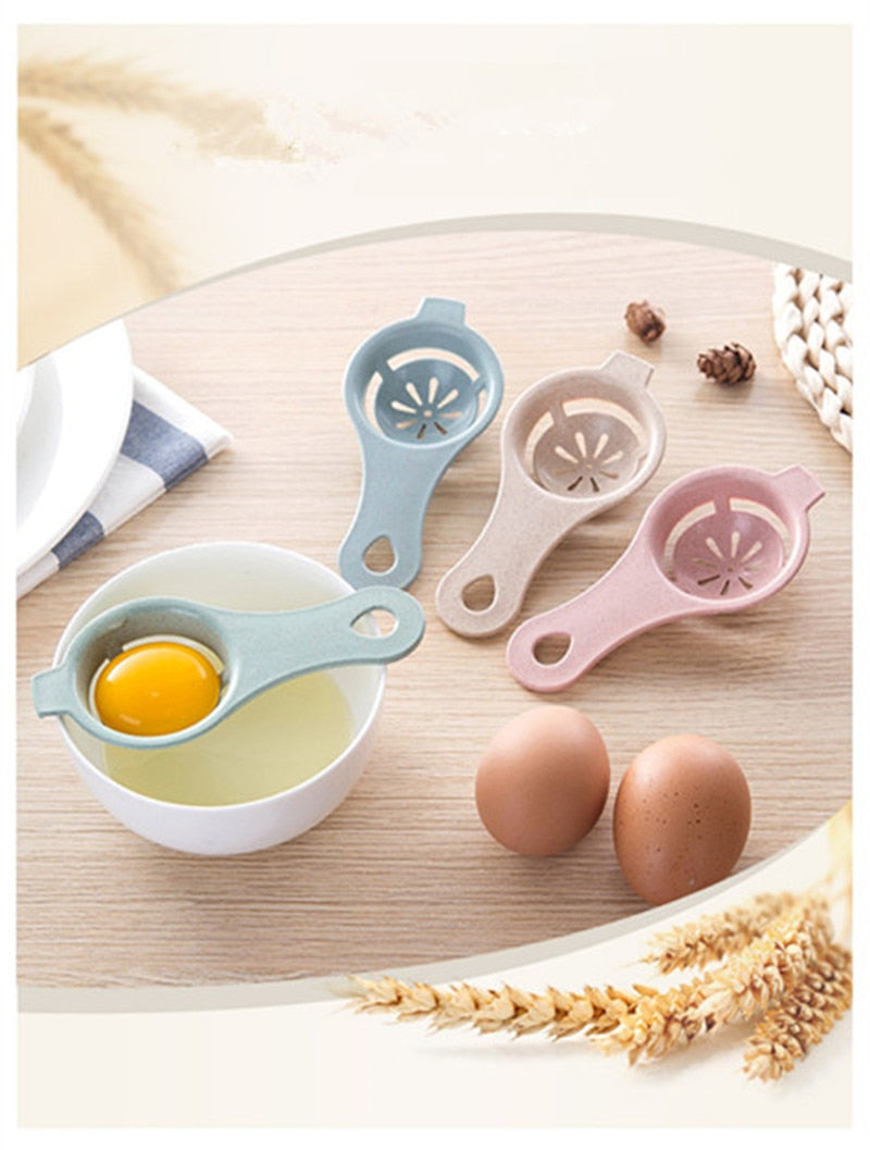 Stem Egg Separator White and Yolk Filter Kitchen Baking Separator Tool