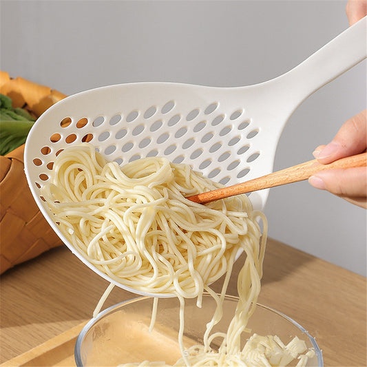 35cm Japanese-style  Noodles Colander   Cooking Utensils Fruit Spoons for Kitchen Drainer Sieve Food Long Handle Net Spoon