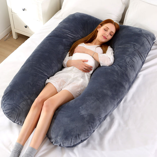 Pregnancy pillow Support Pillow For Pregnant Women Body Cotton Pillowcase U Shape Maternity Pillows Pregnancy Side Sleepers