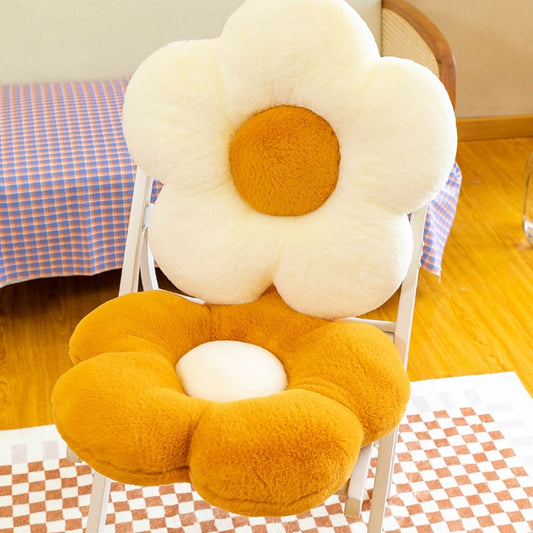 Sofa Flower Throw Pillows Ultra Soft Stuffed Office Chair Cushion Bedroom Soft Elastic Floor Pad Living Room Decor Cushion