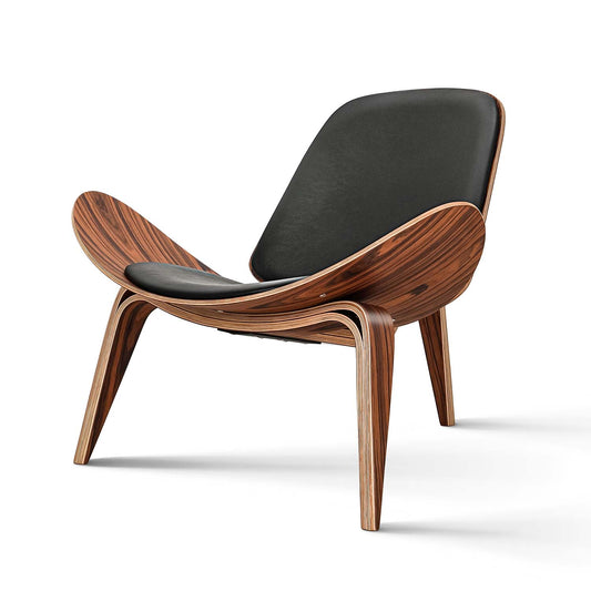 Lounge Chair Modern Lounge Chair Wood with Leather Chairs