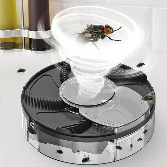 Upgraded USB Flycatcher With Baits Electric Fly Trap USB Insect Pest Catching Safety Insect Pest Flytrap For Kitchen Home Garden