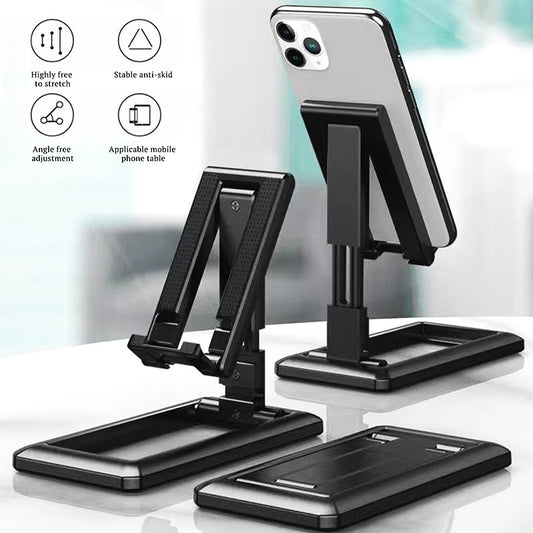 Mobile Phone Desktop Bracket Adjustable Lifting Folding Mobile Phone Tablet Universal Multi-Angle Support Portable Bracket