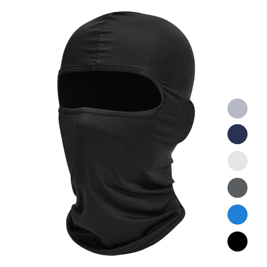 Men's Cycling Cap Balaclava Full Face Ski Mask Hood Hiking Camping Hunting Tactical Military Airsoft Cap Bike Hats Neck Gaiter