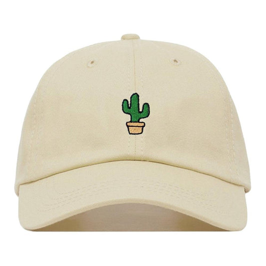 Autumn Cactus Embroidery Baseball Cap Fashion Couple Hat Summer Breathable Sports Caps Outdoor Dad Hats Sun Hat